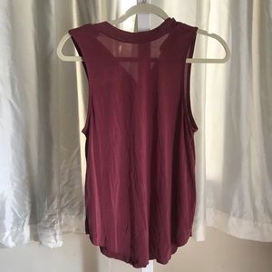 American Eagle Soft & Sexy suede tank